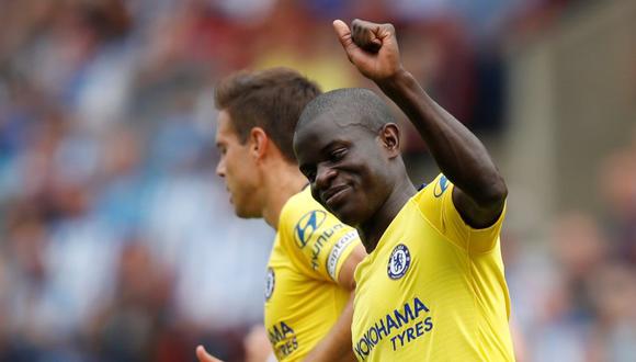 N'Golo Kanté arribó a Chelsea procedente de Leicester. (Foto: Reuters).
