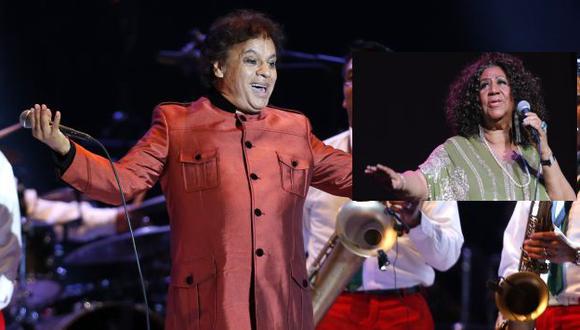 Juan Gabriel grabó dueto con Aretha Franklin. (AFP)