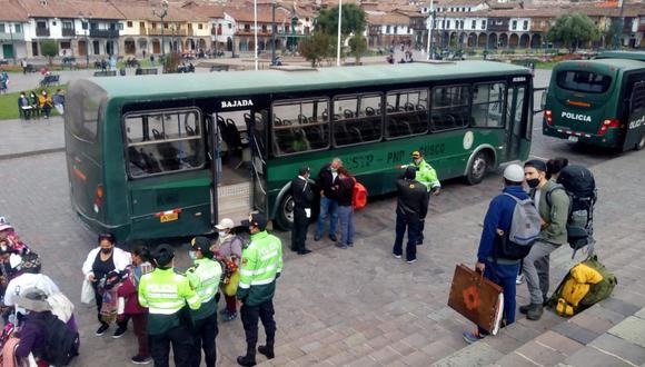 Gobierno implementa corredor turístico para trasladar a visitantes ante paro regional de 48 horas en Cusco.