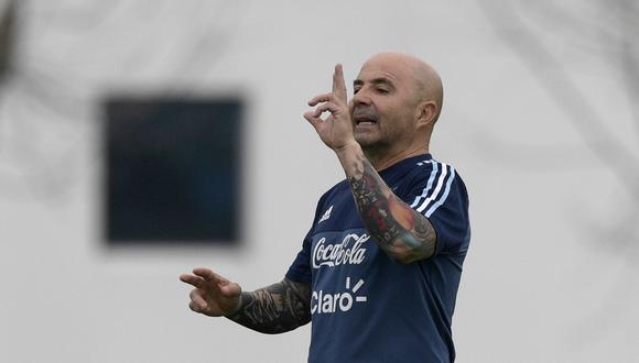 Sampaoli busca que Argentina remonte en la tabla. (AFP)
