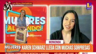 Karen Schwarz reemplazará a Maricarmen Marín por una semana en “Mujeres Al Mando” | VIDEO