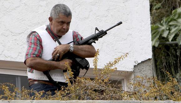 Atrincherado. Ángel Vivas denuncia la penetración en las Fuerzas Armadas de agentes cubanos. (Reuters)