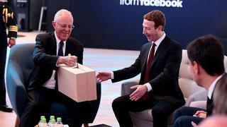 Mira los regalos que PPK le hizo a Mark Zuckerberg [Fotos]