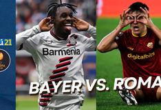 ¿Seguirán invictos? Bayer Leverkusen vs Roma: Hora, canal y alineaciones EN VIVO