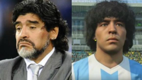 Maradona construirá canchas de fútbol para niños con el dinero del acuerdo. (AFP/PES)