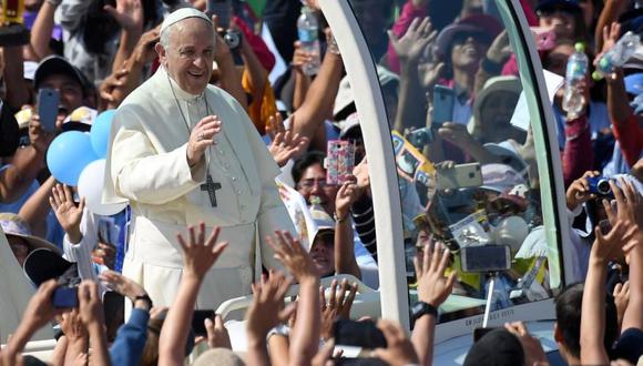 El Papa Francisco se refirió sobre la ola de violencia en Trujillo durante la misa que ofició en Huanchaco.