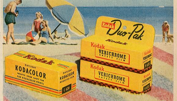 Kodak, publicidad de 1954. (Foto: Flickr/Insomnia Cured Here)