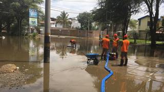 Autoridades monitorean daños tras inundaciones por lluvias en Piura 