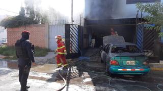 Arequipa: incendio generó alarma entre vecinos del distrito José Luis Bustamante y Rivero