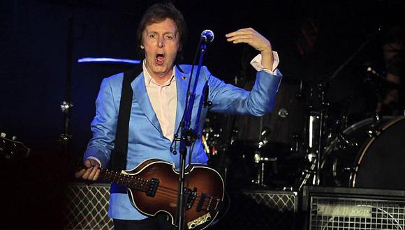 Paul McCartney encabeza la lista de los más taquilleros. (USI)