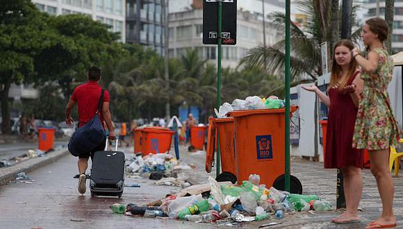 Huelga de basureros en Brasil lleva una semana sin solucionarse. (EFE)