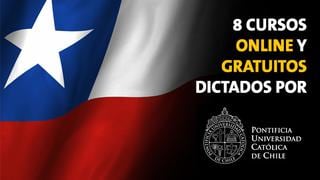 8 cursos online y gratuitos dictados por la Universidad Católica de Chile que puedes seguir en julio