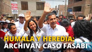 Ollanta Humala y Nadine Heredia: Archivan investigación contra por caso Fasabi