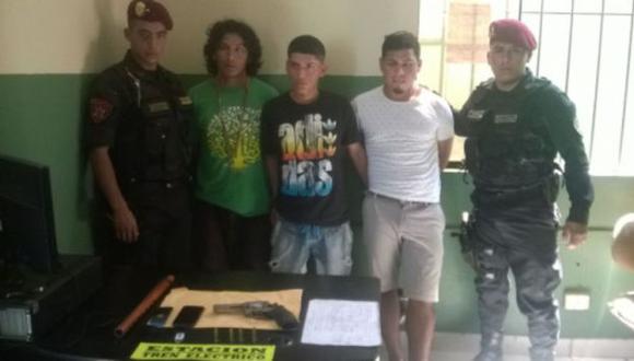Villa El Salvador: Capturaron a tres 'raqueteros' durante operativo. (Difusión)