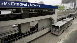 Semana Santa: Se cerrará la estación Canaval y Moreyra del Metropolitano