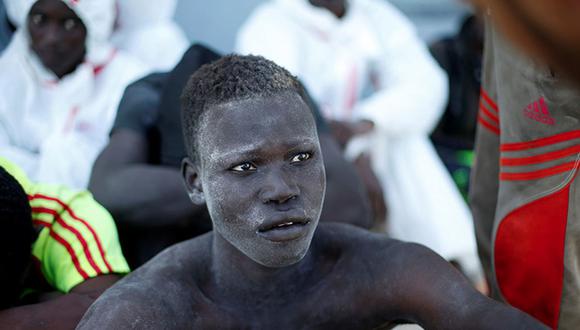 Ciudadanos de Nigeria son víctima de tráfico de personas en Libia. (Reuters)