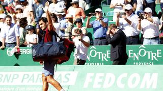 Roger Federer cayó ante Jo-Wilfried Tsonga y quedó eliminado en Montecarlo [Fotos]