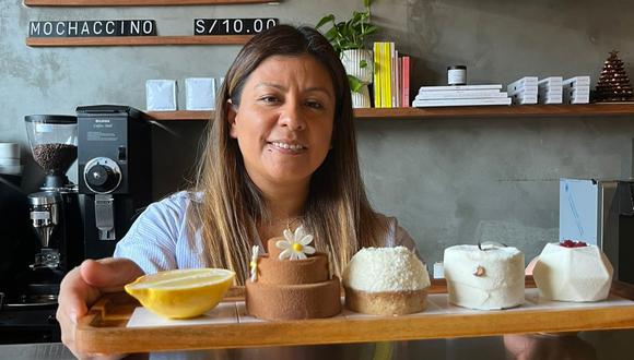 Zara Alanya, emprendedora e incansable creadora de deliciosos postres. Foto: Esther Vargas
