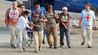 Peruanos liberados en Colombia llegan esta tarde a Perú