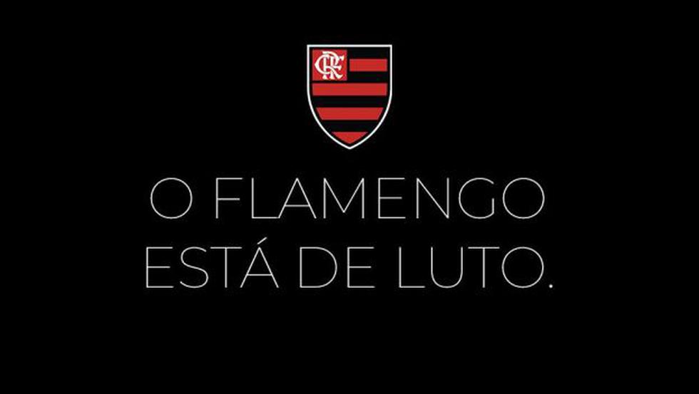 Figuras del fútbol dieron sus condolencias tras la tragedia en sede de Flamengo. (Foto: Flamengo)