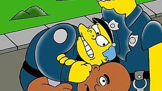 ‘Los Simpson’ en contra del presunto racismo policial en Estados Unidos