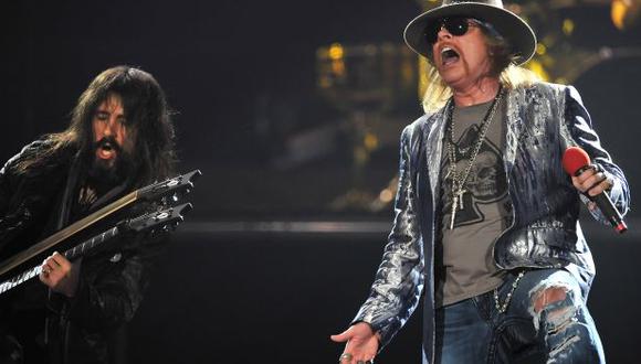 Guns N' Roses: Fanáticos arrasan con las entradas para asistir al concierto de la banda. (AP)