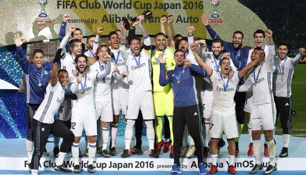 Real Madrid se proclamó campeón del Mundial de Clubes. (AFP)