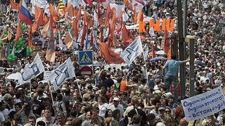 Rusia: Miles de manifestantes anti-Putin marcharon en Moscú