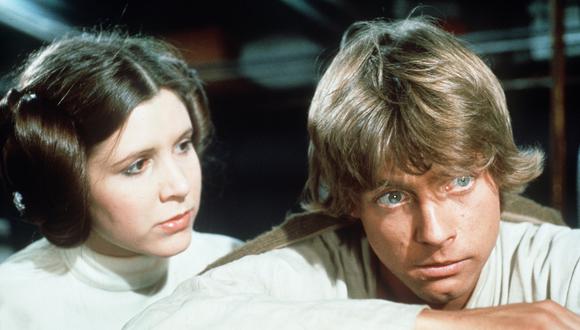 'Luke skywalker' y la 'Princesa Leia' fueron hermanos en la saga de Star Wars.