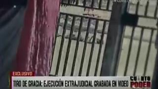 'Escuadrón de la Muerte': Difunden videos de presunta ejecución extrajudicial