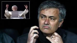 José Mourinho como “candidato” a suceder al Papa