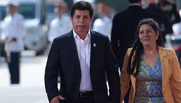 Pedro Castillo y la primera dama Lilia Paredes son investigado por el delito de plagio agravado. (Presidencia)