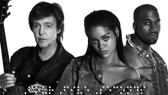 Rihanna se presentará junto a Paul McCartney y Kanye West en los Grammy. (Facebook Rihanna)