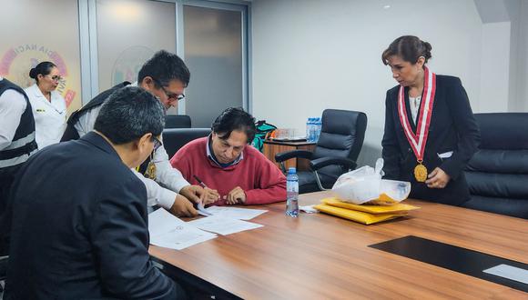 La fiscal de la Nación, Patricia Benavides, y el expresidente Alejandro Toledo. (Foto: Difusión)