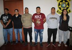 Caen seis presuntos miembros de banda de asaltantes en Trujillo