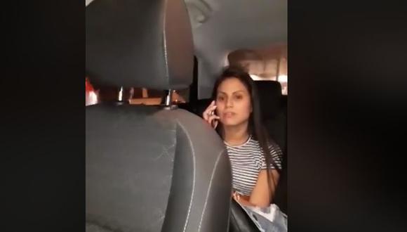 Uber se pronunció sobre la agresión física de pasajera hacia taxista. (Foto: Video- Facebook)