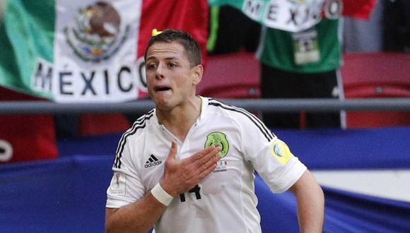 Javier Hernández se perdería la Copa Oro con la selección mexicana. (Foto: EFE)