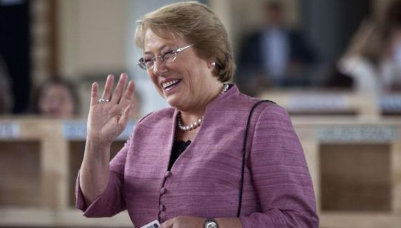 Michelle Bachelet sería la ganadora en la segunda vuelta de las elecciones presidenciales en Chile. (AFP)