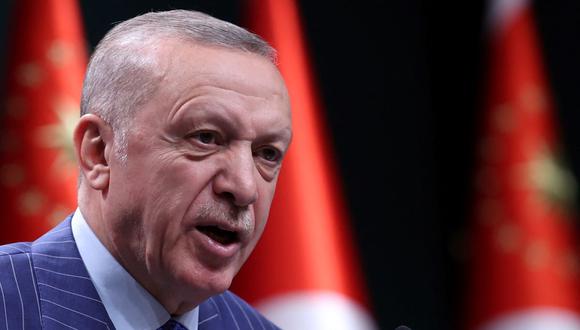 El presidente de Turquía Recep Tayyip Erdogan. (Adem ALTAN / AFP).