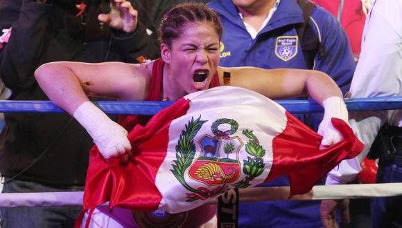 Linda Lecca sigue siendo campeona mundial supermosca de la AMB. (Perú21)
