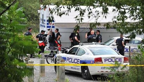 La Policía aún busca más partes del cadáver. (Aaron Vincent Elkaim/The Canadian Press)