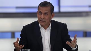 Ollanta Humala acusa a Comisión Madre Mía de querer presionar a la Fiscalía