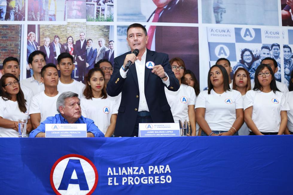 Jaime Salinas busca ser alcalde de Lima con Alianza para el Progreso (APP)