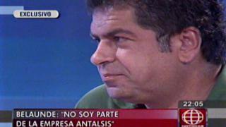 Martín Belaunde: Amistad con Nadine Heredia y Ollanta Humala me perjudica