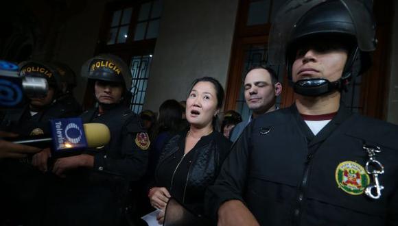 Keiko Fujimori recuperó su libertad el pasado 29 de noviembre, tras un fallo del TC. (GEC)