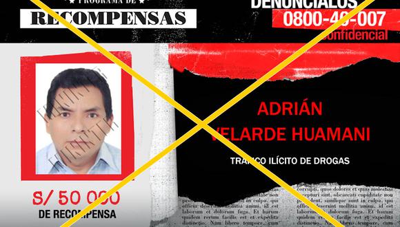 Adrián Velarde alias 'barón de la droga' fue capturado por la Policía de Brasil (Mininter).