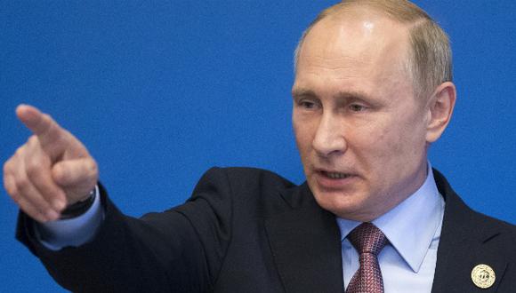 Vladimir Putin acusa a Estados Unidos de ser &quot;la primera fuente del virus&quot; que ocasionó el ciberataque internacional. (AP)