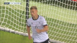 Italia vs. Alemania: Kimmich no perdonó dentro del área y marcó el 1-1 en Liga de Naciones [VIDEO]