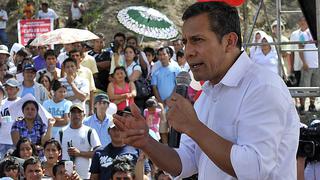 Ollanta Humala sobre ‘repartija’: “Hay que darle tranquilidad al Congreso”