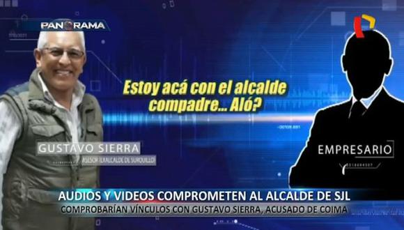 Gustavo Sierra es sindicado de haber sido asesor del alcalde de San Juan de Lurigancho, Álex Gonzales. (Panorama)